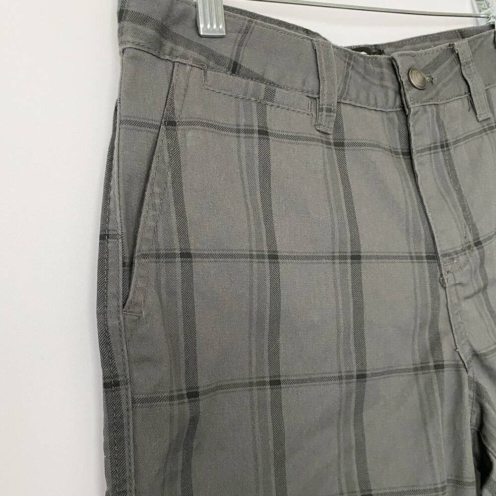 Quiksilver Gray Plaid Hybrid Shorts - Picture 4 of 13